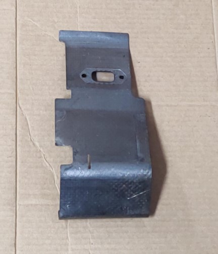 ECHO PB-580H V104002230 HEAT SHIELD, EXHAUST (USED)